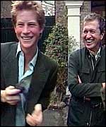 Prince Harry and Mario Testino