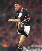 Leicester full-back Tim Stimpson