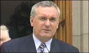 The Taoiseach Bertie Ahern
