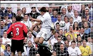 Kewell scored Leeds' winner on 67 minutes