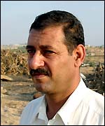 Palestinian farmer Uiseer Shaheen 