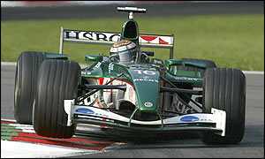 Northern Ireland's Eddie Irvine is back on form for Jaguar