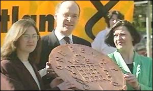 John Swinney campaigning