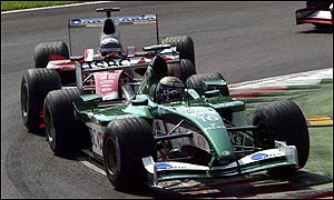 Eddie Irvine moves into third place