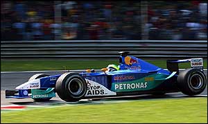 Sauber's Brazilian driver Felipe Massa