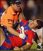 Andrew Johns has been ruled out for the rest of the season