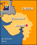 Map of Anand