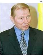 Ukraine's President Leonid Kuchma