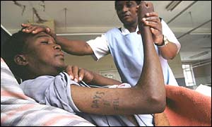 Zambian man dying of Aids