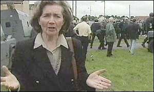 Brid Rodgers campaigned over the Drumcree issue