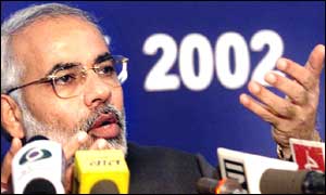 Controversial Gujarat chief minister Narendra Modi blamed for anti-Muslim rhetoric