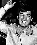 Tony Blackburn at Radio 1's launch