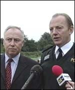 Chief Constable Hugh Orde (right) and Assist Chief Con Stephen White