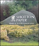 UPM who own Shotton Paper