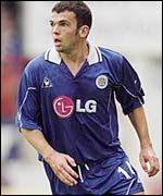 Leicester defender Callum Davidson.