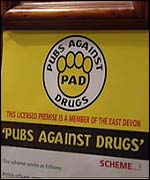 Pub sniffer dogs poster