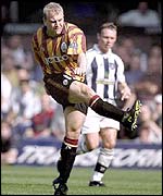 Hartlepool striker Gordon Watson