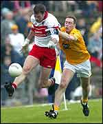 Anthony Tohill played on the Derry team which won the 1989 All-Ireland Minor title