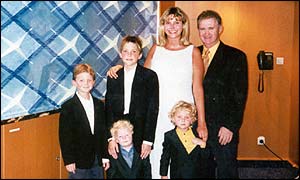 Nicola Chenery and family