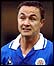 Leicester midfielder Dennis Wise