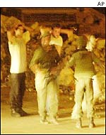 Palestinians surrender