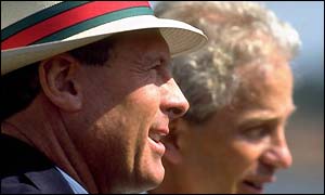 Boycott and David Gower