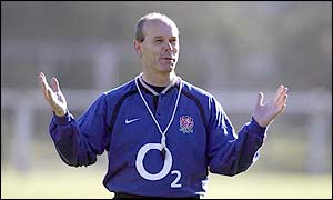 England coach Clive Woodward