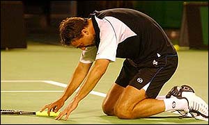Ivanisevic feels the pain at the Australian Open