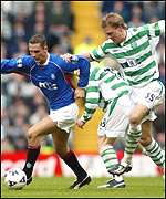 Peter Lovenkrands and Johan Mjallby