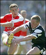 Diarmuid Marsden played at corner-forward for Armagh