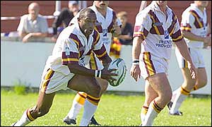 Stanley Gene was among the Huddersfield tryscorers