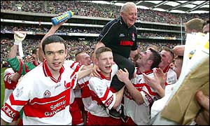 Derry Minor manager Chris Brown guided his side to All-Ireland triumph