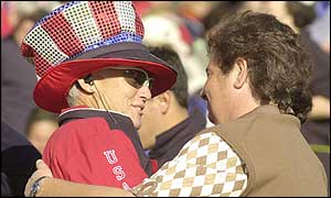 Patty Sheehan (left) and Dale Reid