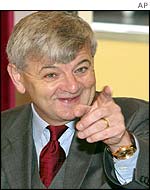 German Foreign Minister Joschka Fischer