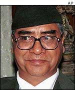 Prime Minister SB Deuba