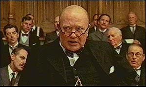 Albert Finney as Churchill