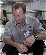 GBR Challenge trimmer Ian Budgen