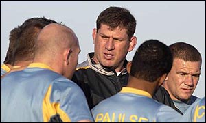 South Africa coach Rudolf Straeuli 
