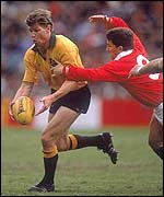 Nick Farr-Jones and Robert Jones (right)