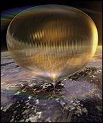 The QinetiQ 1 is one of the largest helium balloons ever made. Copyright QinetiQ