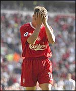 Liverpool's England striker Michael Owen