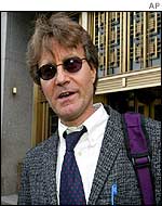 Frederic Seaman outside court in New York