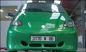 The prototype developed by MDI cars