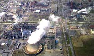 Teesside chemical plants