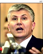 Serbian Prime Minister Zoran Djindjic