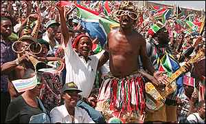 South Africa fans