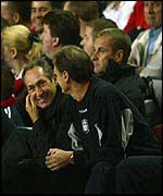 Houllier is all smiles after Baros strikes