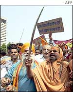 World Hindu Council protesters 