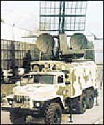 Kolchuga early warning radar