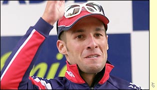 Angelo Furlan salutes the crowd